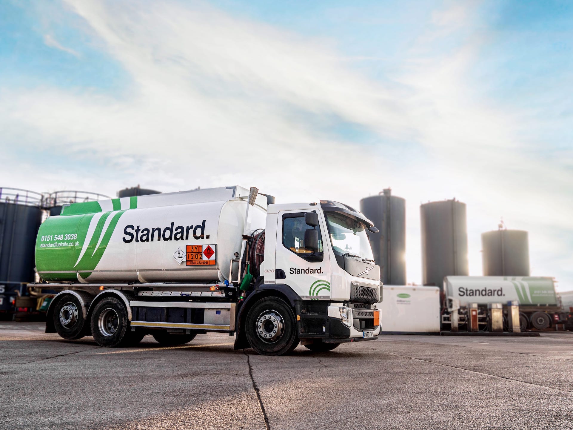 Re branding an entire fleet for Standard Fuels