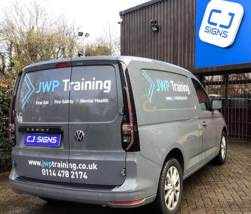 Van Signwriting Sheffield Gallery 3