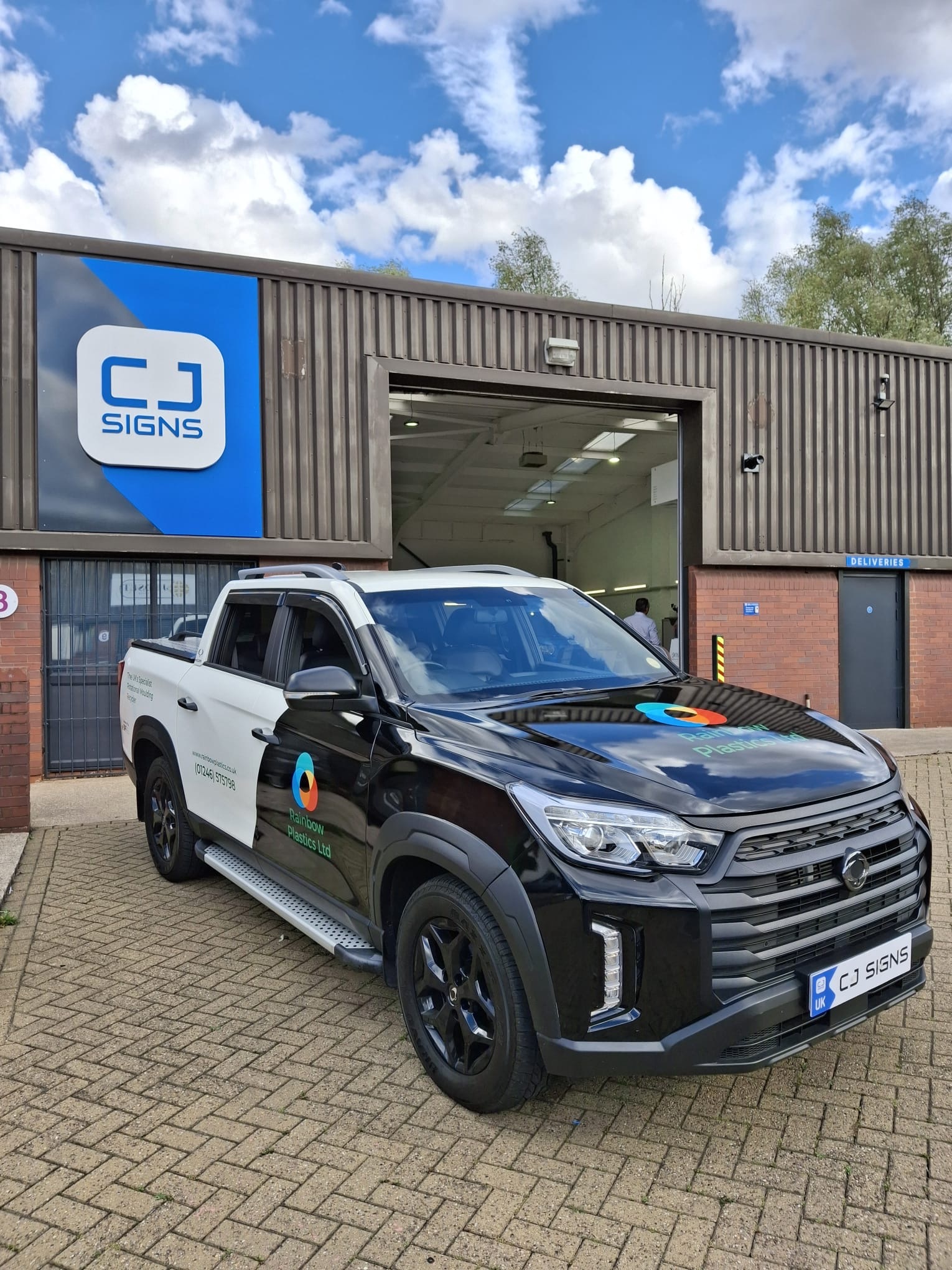Car and van wraps completed for a Barnsley company