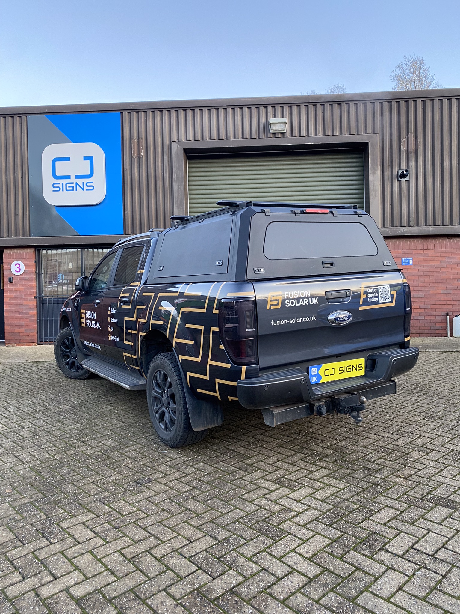 Custom vehicle graphics and branding in Barnsley