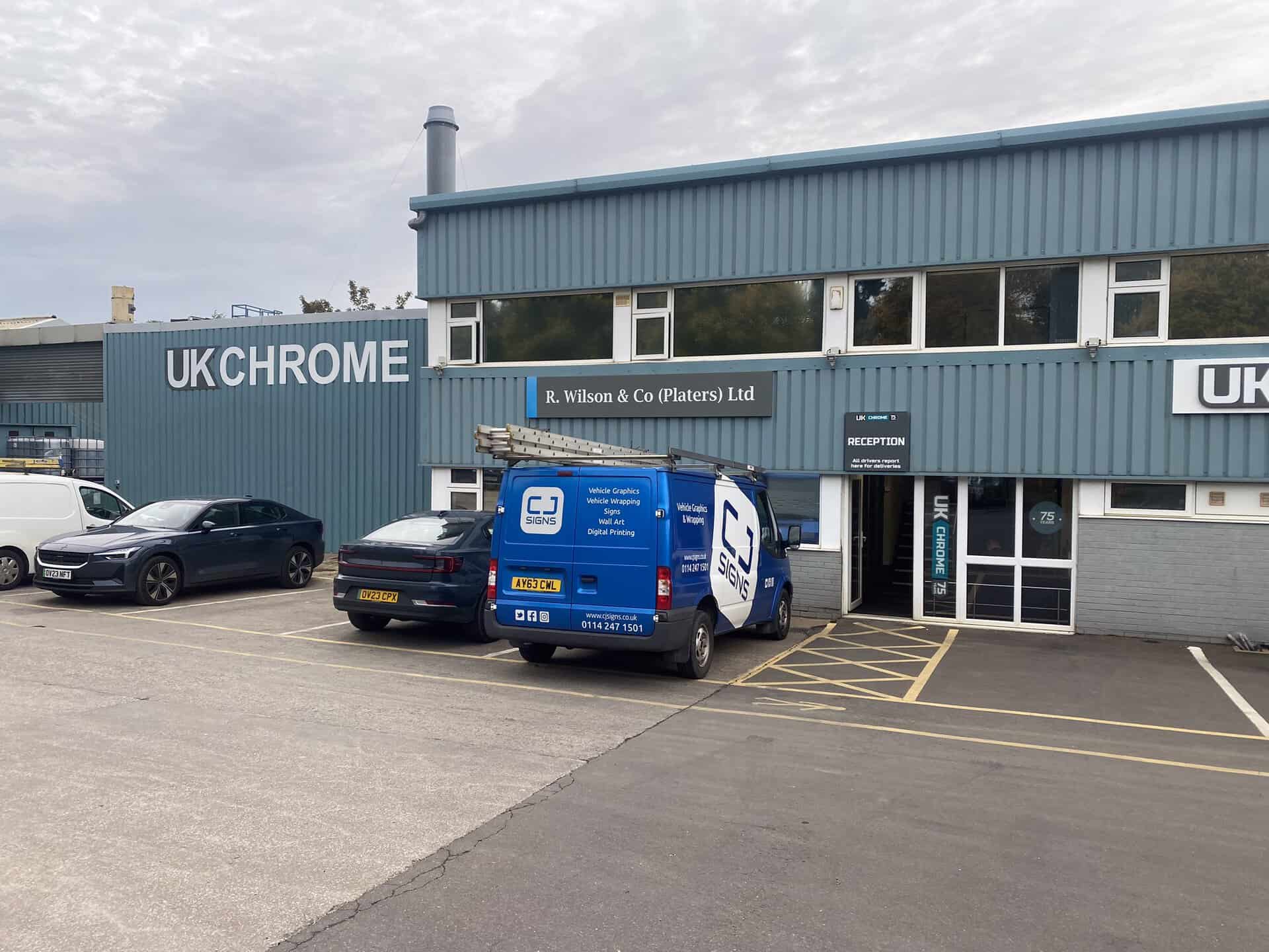 Commercial signage designed and installed for Chesterfield businesses