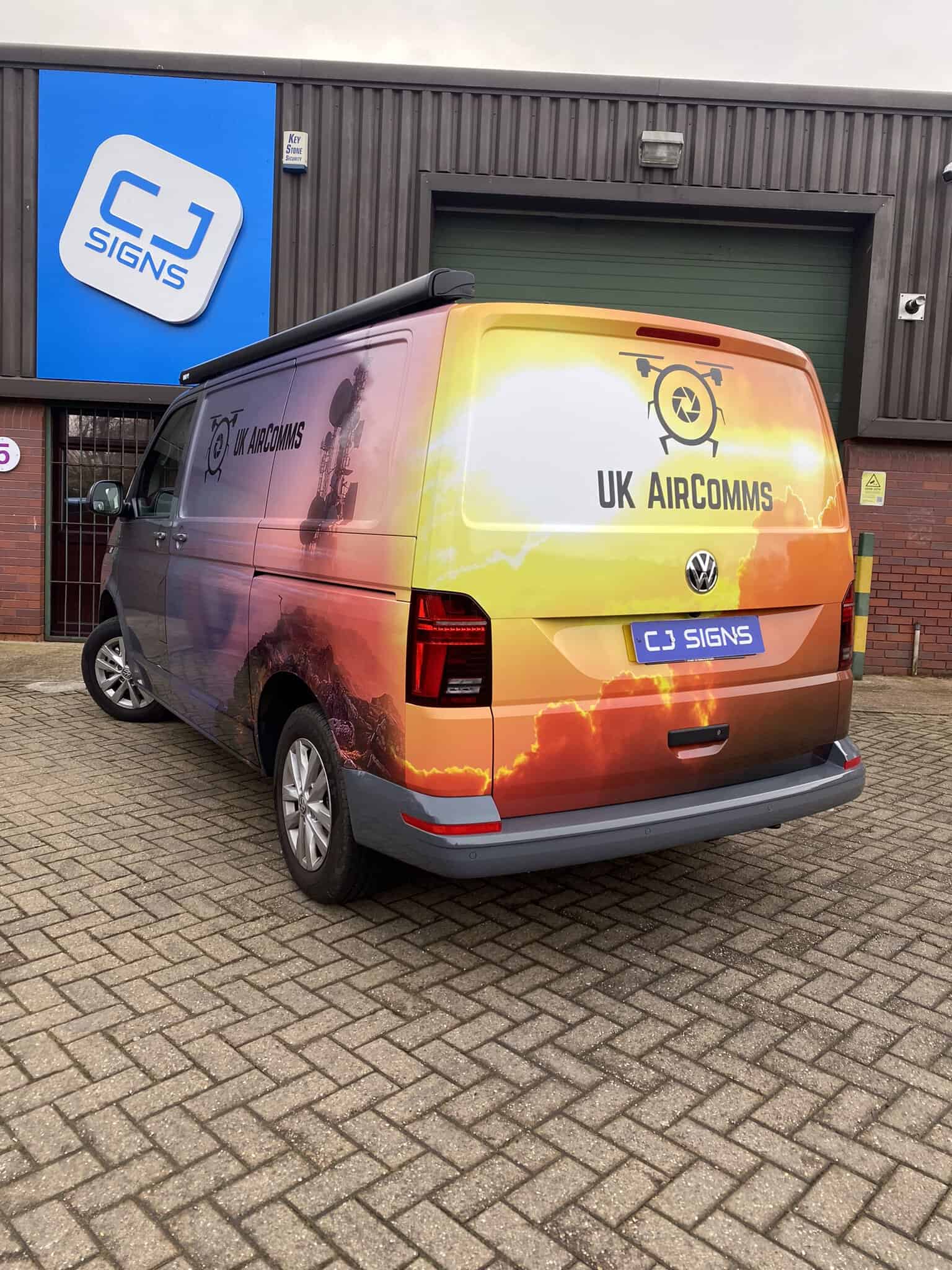 Commercial vehicle wraps designed and installed in Rotherham
