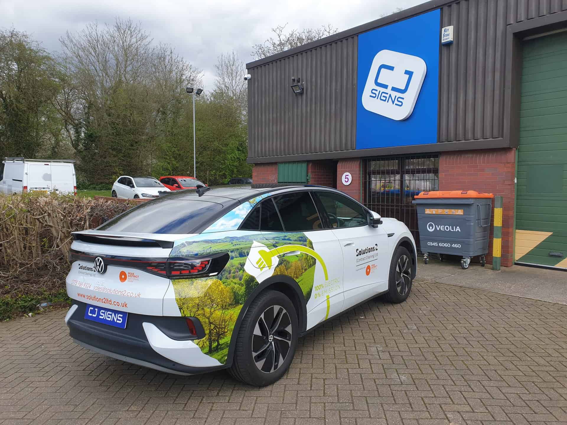 Custom vehicle graphics and branding for Chesterfield businesses