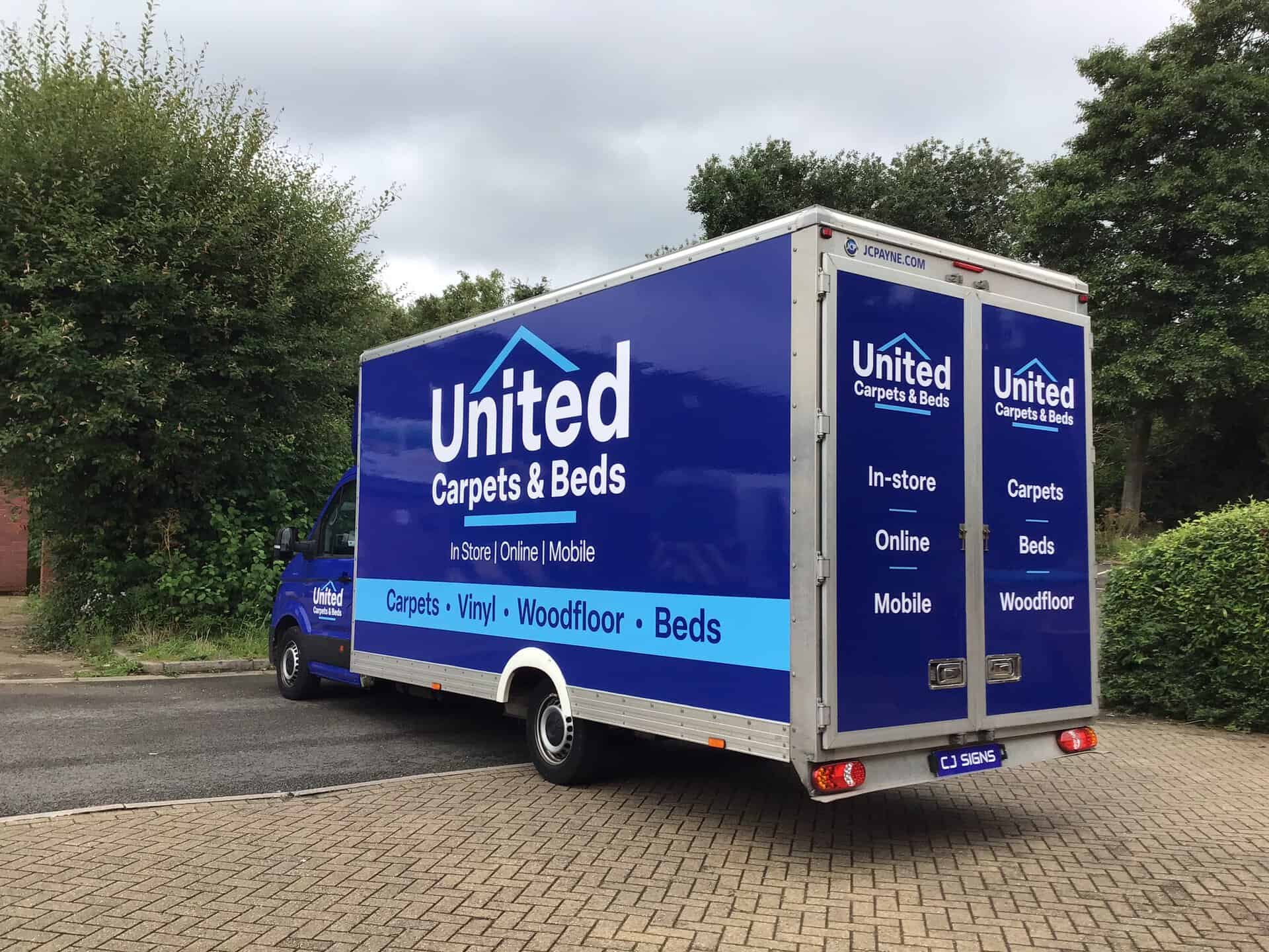 HGV wraps and commercial vehicle graphics in Rotherham