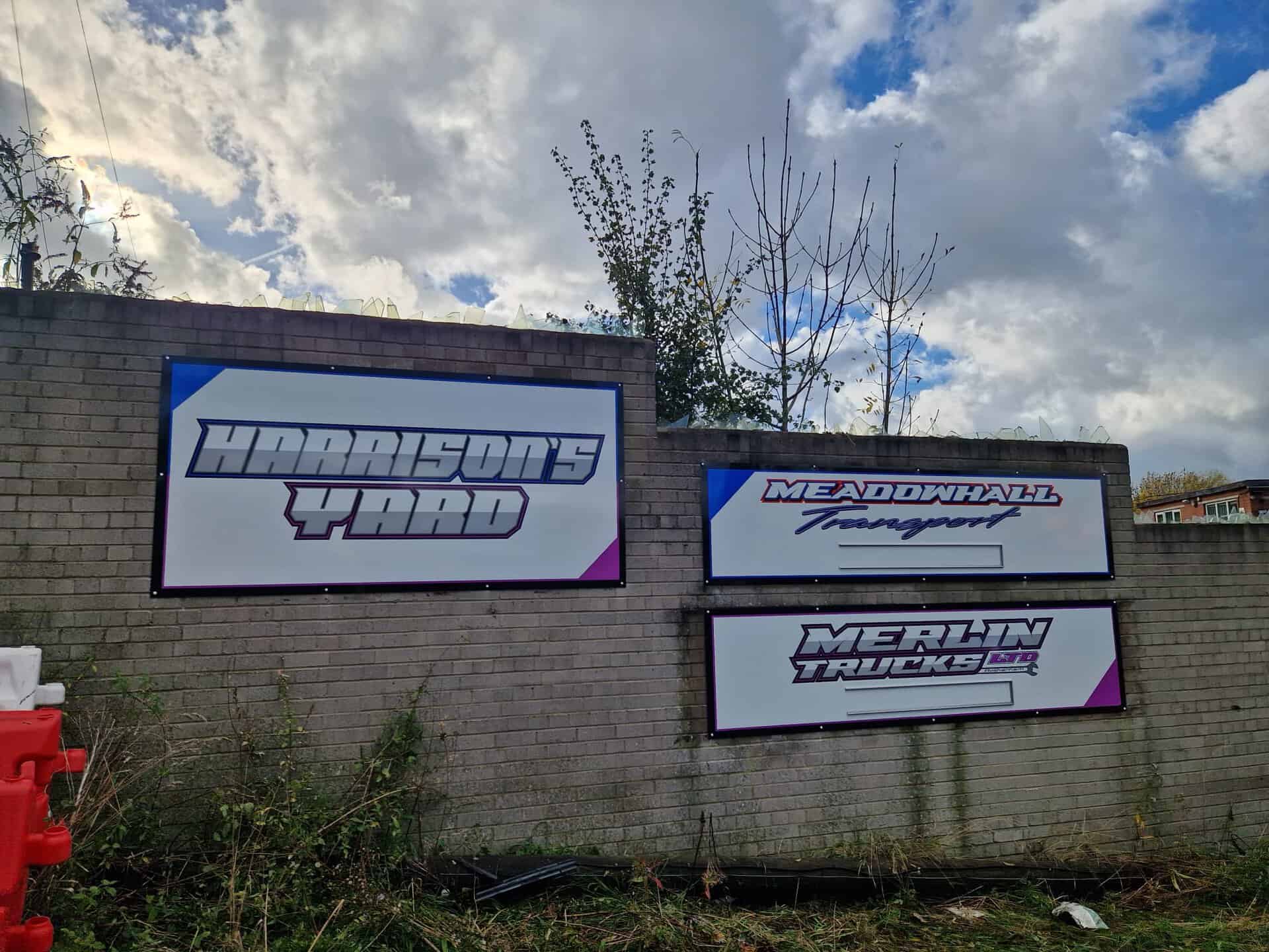 Experienced sign makers creating custom signage in Rotherham