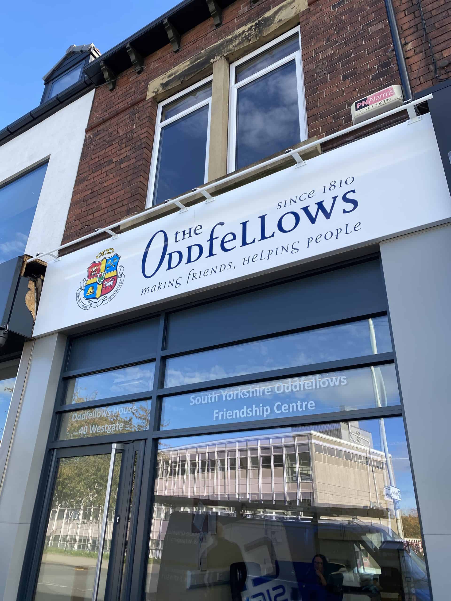 Commercial signage designed and installed for Mansfield businesses